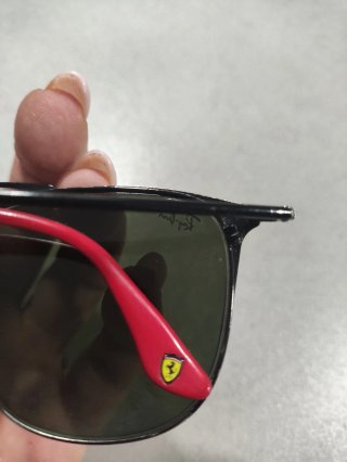Gafas Ray-Ban Negras/Rojas