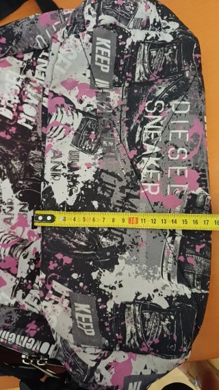 Mochila Diesel Estampada Graffiti