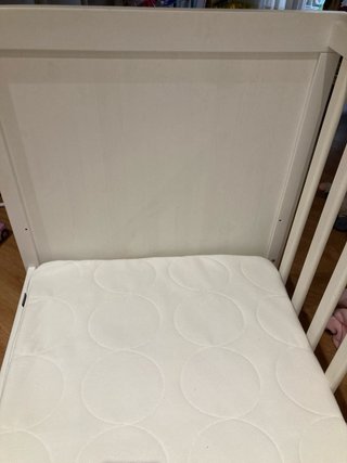 Cuna IKEA Sundvik Blanca + Colchón JAttertrof