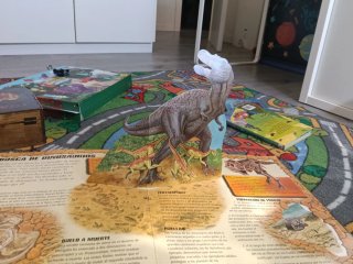 El gran libro de los dinosaurios ¡con divertida...