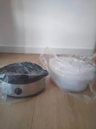 Cecotec Vapovita 3000 Inox Vaporera Eléctrica