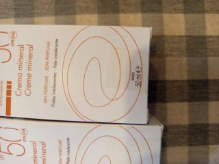 Avène Crema Mineral SPF 50+ Sin Perfume
