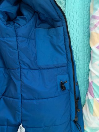 Parka Carhartt Azul con Capucha