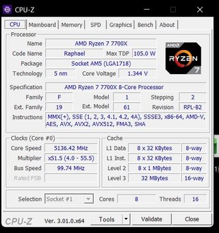 PC Gaming Ryzen 7 7700X / 32GB DDR5 / GTX 1050 Ti