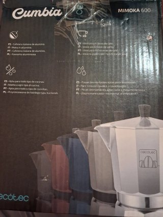 Cafetera Italiana Cecotec Plata
