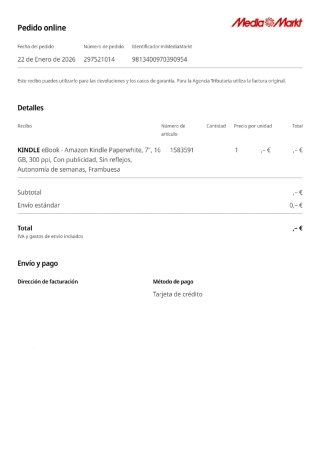 Kindle Paperwhite 12ª 16GB + Custodia Rosa Frambuesa