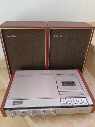 Equipo de música Philips vintage n2/400 Holland.