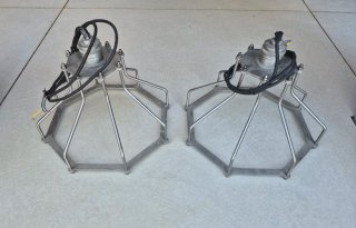 (Lote 2x) Lámpara Industrial Colgante Metal