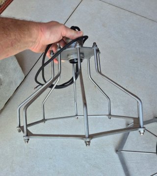 (Lote 2x) Lámpara Industrial Colgante Metal