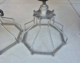 (Lote 2x) Lámpara Industrial Colgante Metal