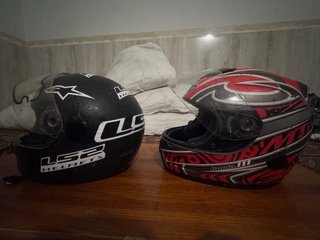 2 Cascos Integrales MT Helmets y LS2