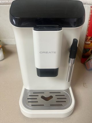 Cafetera Create de café en grano