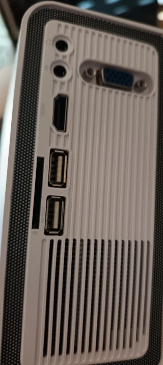 Proyector Portátil V5 Mini Pober Blanco