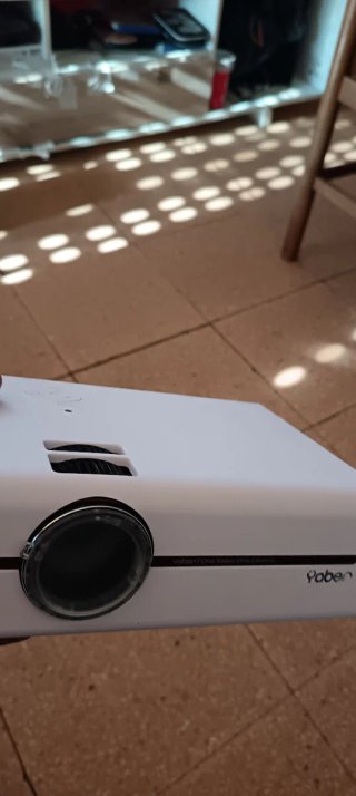 Proyector Portátil V5 Mini Pober Blanco