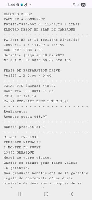 Ordenador portátil HP Ryzen 5