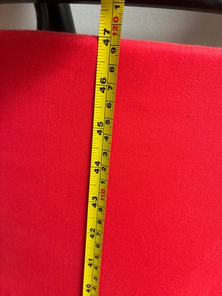 Tabla de planchar roja
