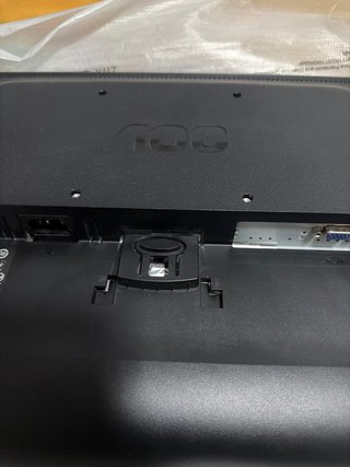 Pantalla AOC LCD Negra