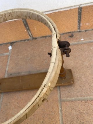 Bastidor de bordar con soporte