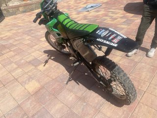 Moto Beta Enduro/Motocross Negra y Verde