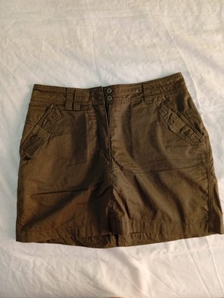 Falda pantalón trekking Quechua khaki Talla 38