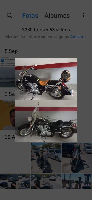 Honda Shadow VT 750c.c. custom. ABS.