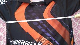 Camiseta Dragón Extreme Negra Naranja