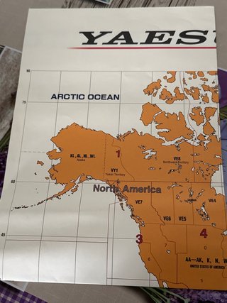 Mapa YAESU