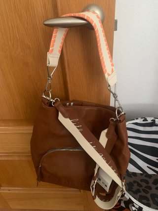 Bolso Desigual Marrón Naranja
