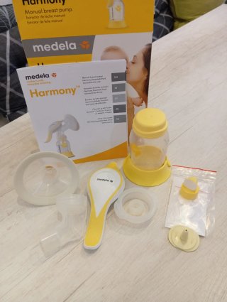 Sacaleches Medela Harmony Manual y bolsas
