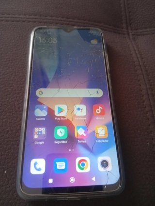 Xiaomi Redmi 9T Azul - Pantalla Rota Funciona bien