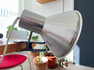Foco de fotografía con pinza