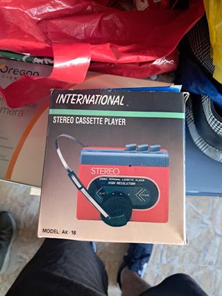 Reproductor Casete Estéreo International AK-18