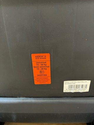 Silla coche Britax Römer Kidfix II S