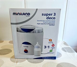 Esterilizador Miniland Super 3 Deco