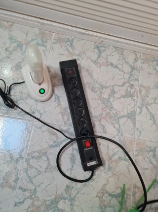 Regleta 6 enchufes con interruptor