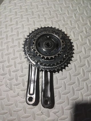 Eje de pedalier bicicleta cuadradillo