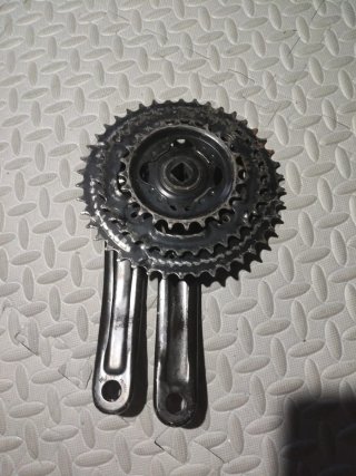 Eje de pedalier bicicleta cuadradillo