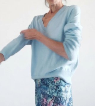 Pantalón estampado indi con elástico cinturón