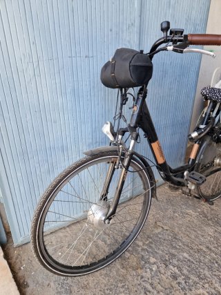 Bicicleta eléctrica Mobion negra