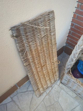 Banco de mimbre
