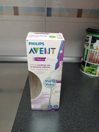 Biberón Philips Avent Natural Vidrio 240ml