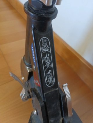 Patinete Oxelo MID1 Azul, infantil y plegable