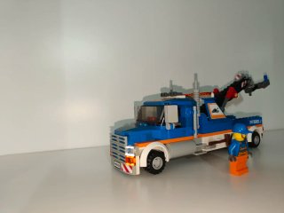 Camión Grúa LEGO 60056