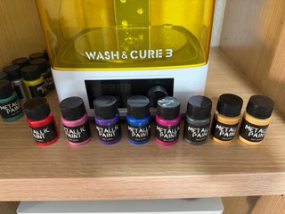 Pinturas Metálicas Acrílicas 20ml (Set) Lote 16