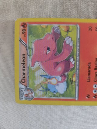 Carta Pokémon Charmeleon Etapa 1