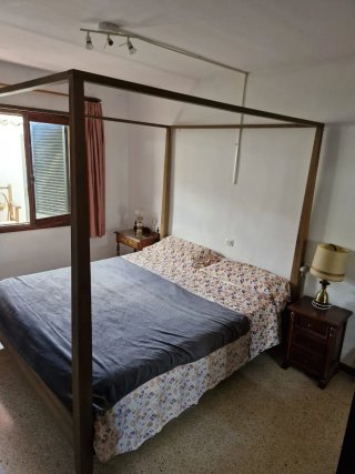 Cama Matrimonio Madera Dosel