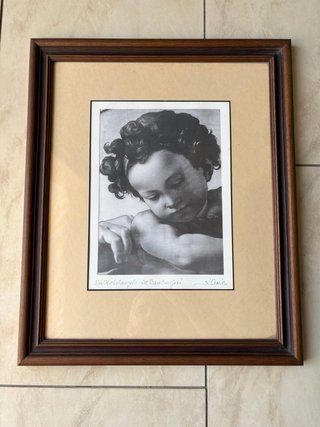 Serigrafia vintage Il Bambino 1987