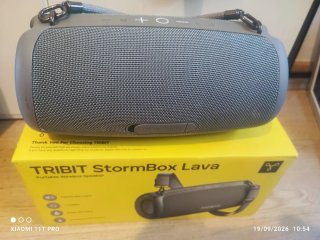 Altavoz Portátil Tribit StormBox Lava Gris