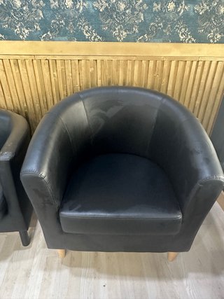 Sillón Ikea Negro Grande