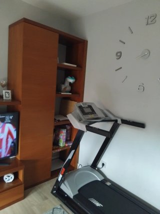Mueble salón madera de cerezo